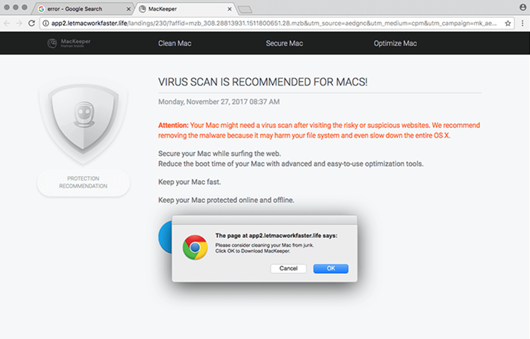 get rid of mac adware cleaner from mac
